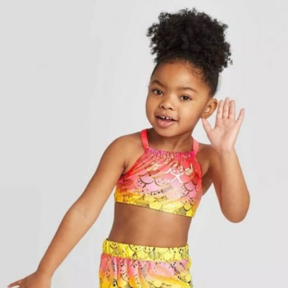 3/$15💥 Cat & Jack Girl’s Mermaid Swim Top